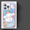 Phone Case for iPhone 14 15 16 Plus 11 12 13 Pro Max 17 Air 16e Soft Cover Cartoon Hello Kitty Cinnamoroll