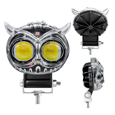 Мотоциклетные фары Owl IP67 Водонепроницаемые противотуманные фары для мотоцикла Фара дальнего и ближнего света для мотоцикла 6000LM Owl Прожектор для