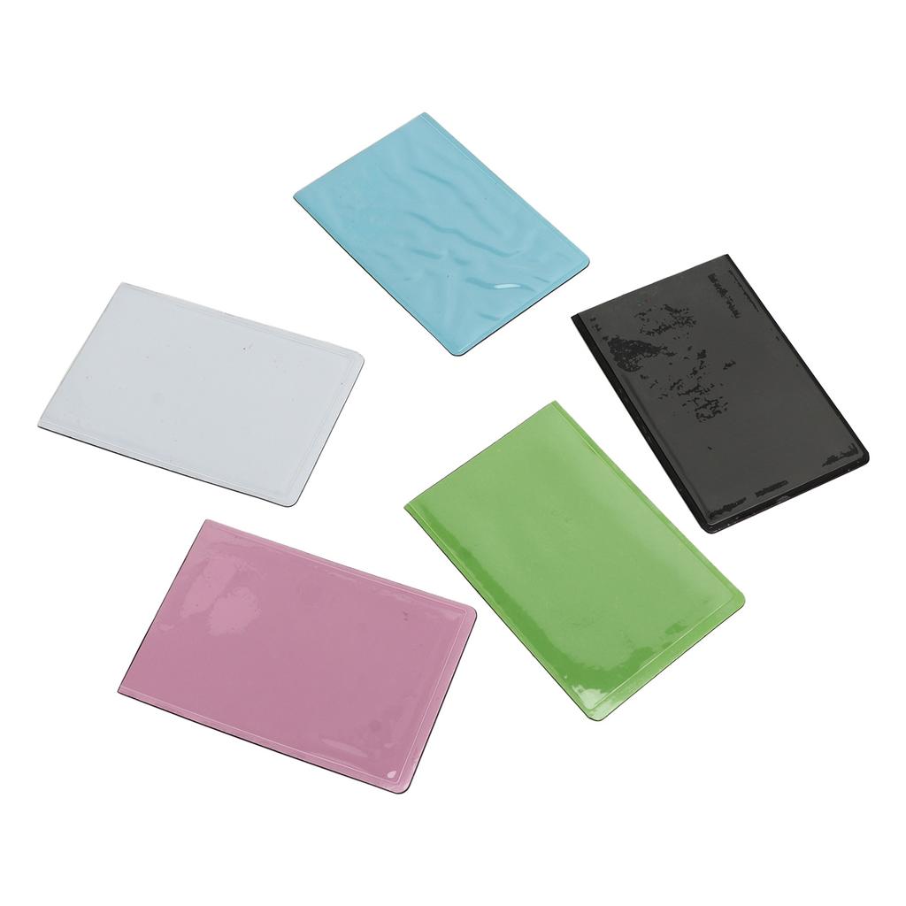 5PCS Magnetic Picture Frames PP 3 Inch Photo Sleeve Pocket Mini Magnetic Picture Holder for Home Refrigerator Decor