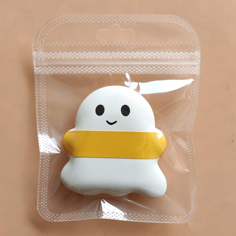 1 шт., милая мультяшная мягкая косметика, пуховка на воздушной подушке, консилер, пудра, губка для макияжа, гладкая пуховка, инструменты для красоты, влажная и сухая, двойного назначения