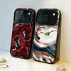 Чехол для телефона G-Glitter Art с мраморным узором для iPhone17,16,15,14,13,12,11,Pro,MAX Белый Матовый Ударопрочный Чехол