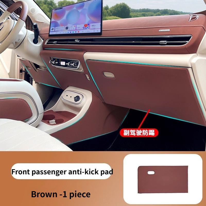 For Gwm Ora 03 Funky Cat 2023 2024 2025 Front Passenger Glove Box Leather Decorative Stickers Anti Dirty Interior Supplies