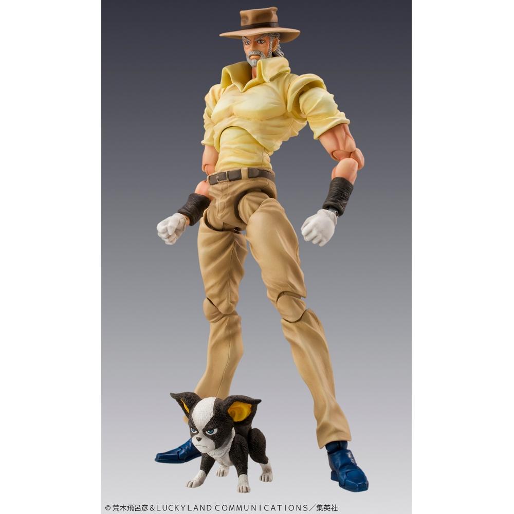 JoJo S Bizarre Adventure Super Action Статуэтка joSeph joeStar Iggy JoJo S Bizarre Adventure Часть 3 переиздание