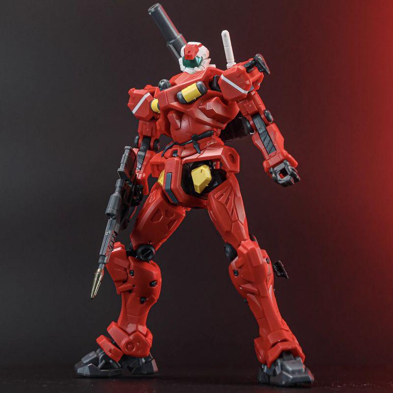 1/144 HG GQ Gquuuuuux Легкая Пушка Зеленая Красная KO Сборная Модель Набор Фигурки Меха Настольное Украшение Кукла Коллекционная Статуэтка Подарок