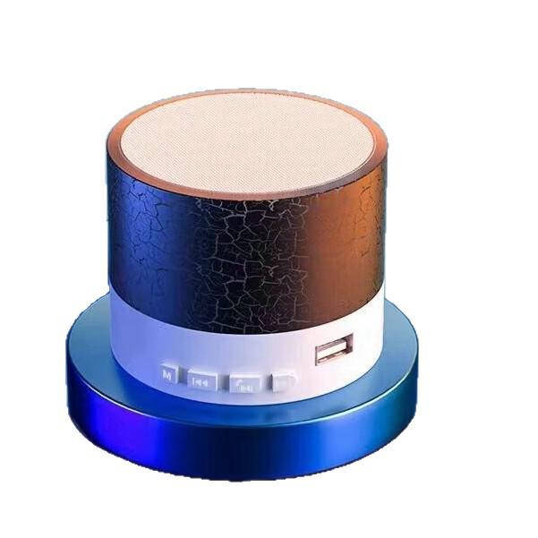 Мини Bluetooth LED Динамик с трещинами: Портативный квадратный сабвуфер со слотом для карты и долгим сроком службы батареи.