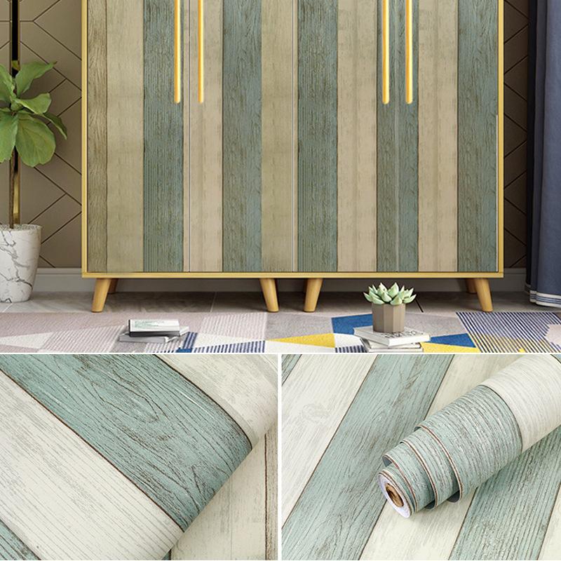 33 Choices Wood Grain Home Decor Films PVC Wood Pattern Waterproof Stickers Self-adhesive Doors Cabinet Modern Furnitures Wall Decoration