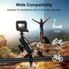 Motorcycle O-Clip Quick Release Clamp Handlebar Fixed Mount Holder for  and Other Action Cameras