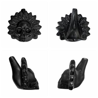 Распаковка Аутентичный Ацтекский Свисток Смертельный Свисток Ревущий Свисток Крутая Воющая Игрушка Тао Ди