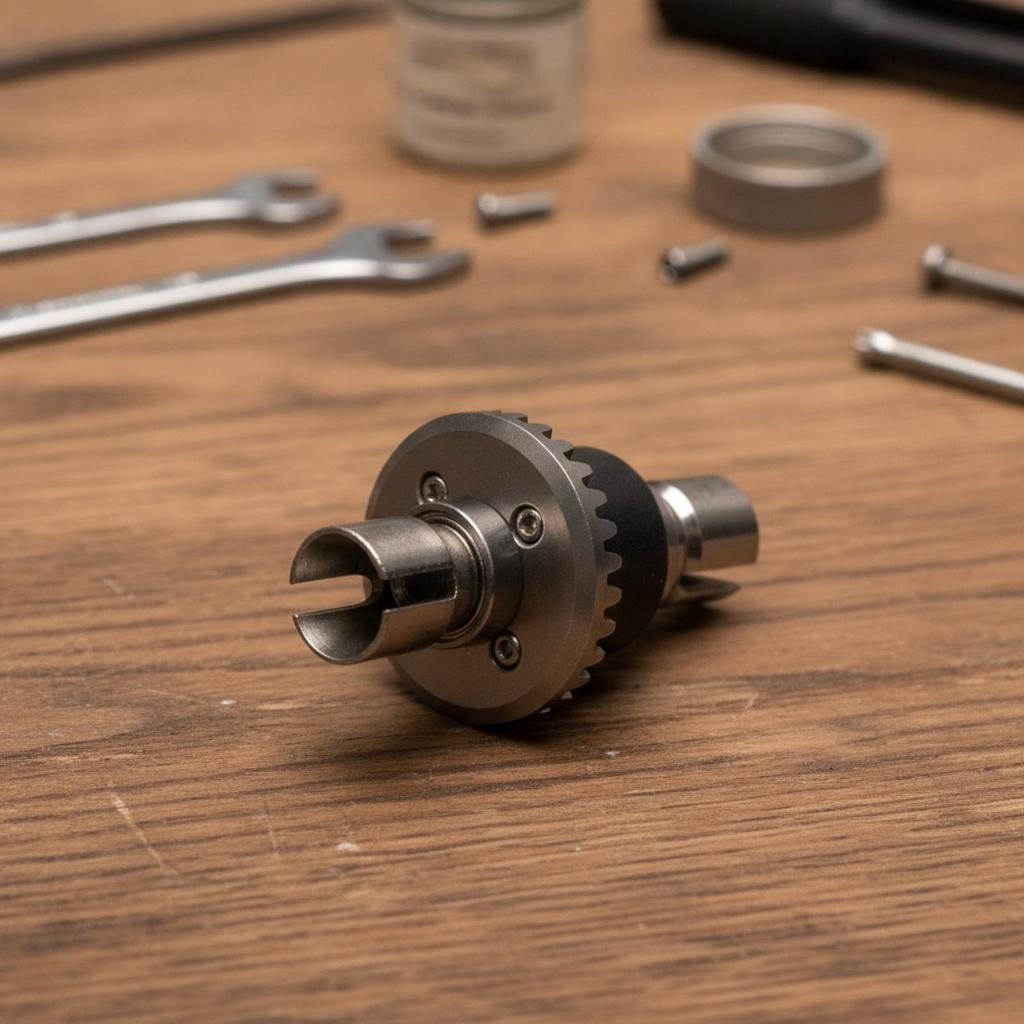 RC Car Differential Assembly Wear-Resistant Hardware Easy to