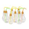 200To500Ml Clear Artificial Light Bulb Shaped Bottle Can Emit Light Drink Cup