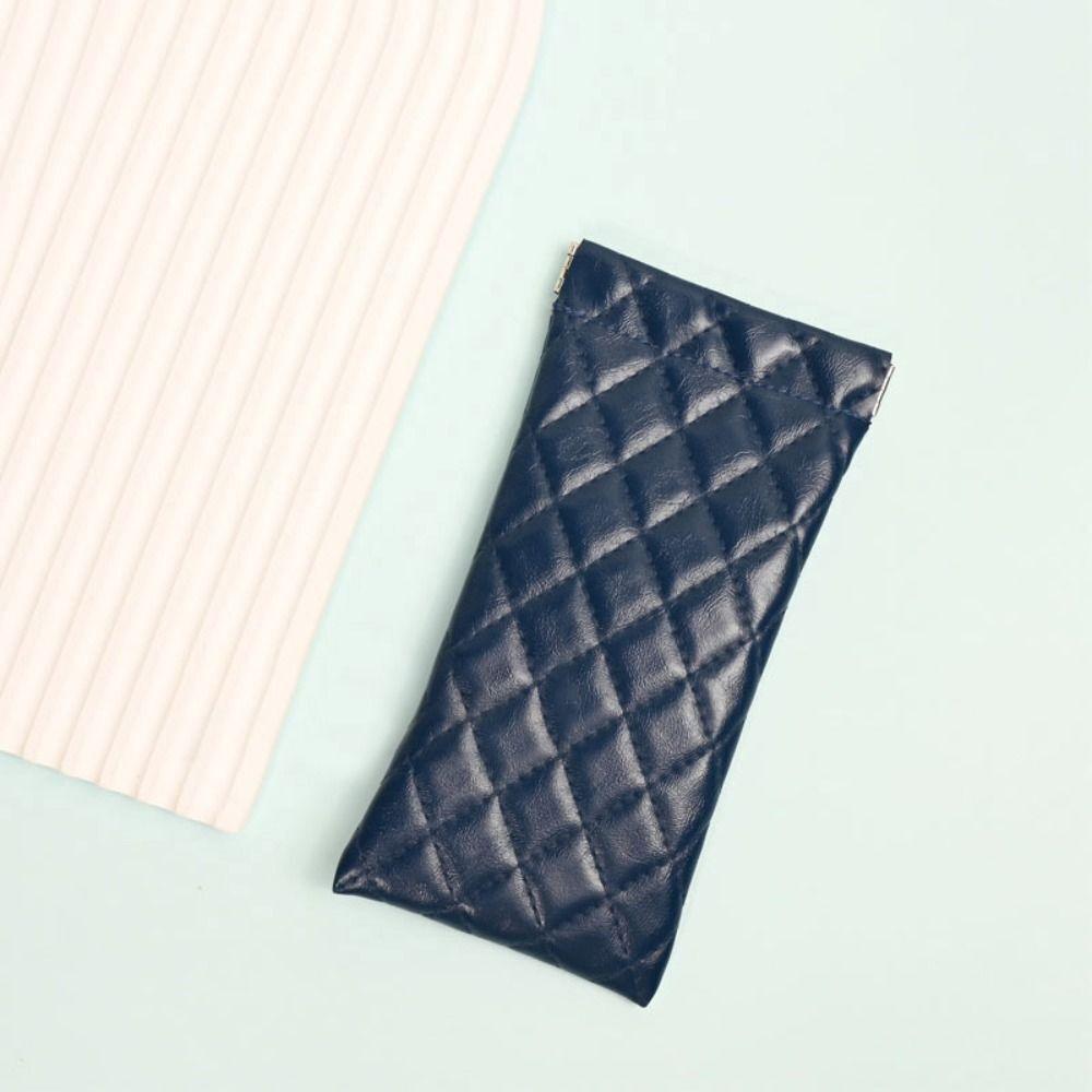 Soft Sunglasses Pouch Automatic Closing Eyewear Protector Case New Eye Glasses Holder