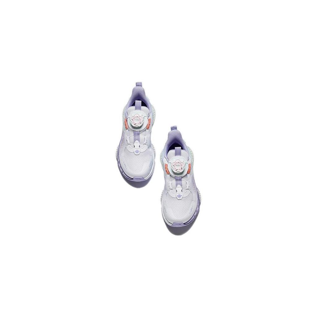 Anta Ufo 5.0 Durable Low-Top Kids Running Shoes Kids Sneaker Purple Blue 322339901-1