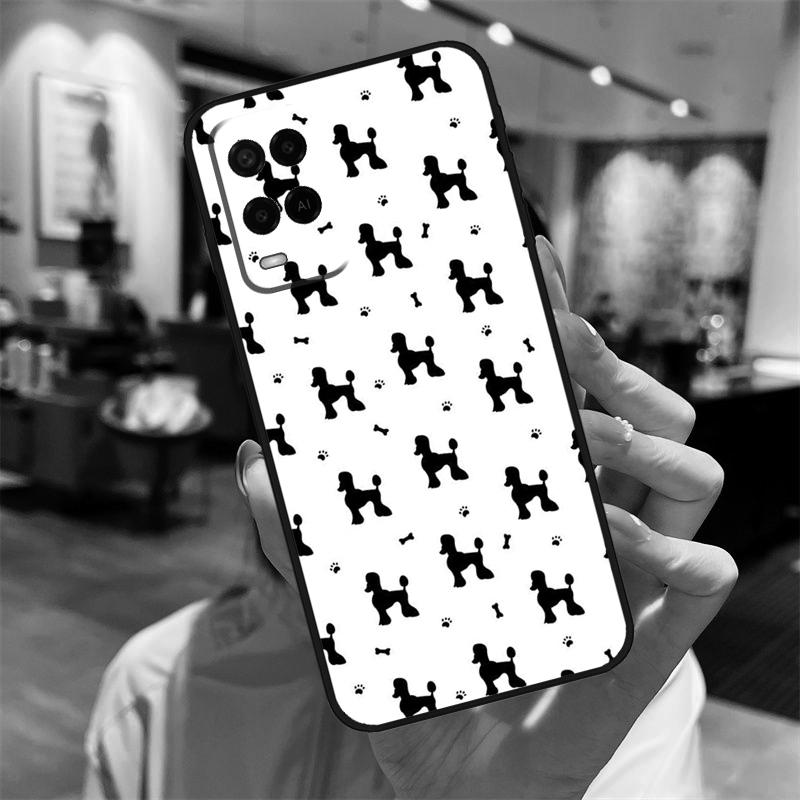 Пудели мультяшные Девчачий милый чехол для Oppo A94 A54 A40 A60 A80 A98 A78 A18 A38 A58 A16 A76 A96 A17 A77 A74 A57S A15