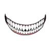 Generic Stickers Reflective Helmet Stickers Evil Teeth Bike Tank Decal Sticker Car 15cm
