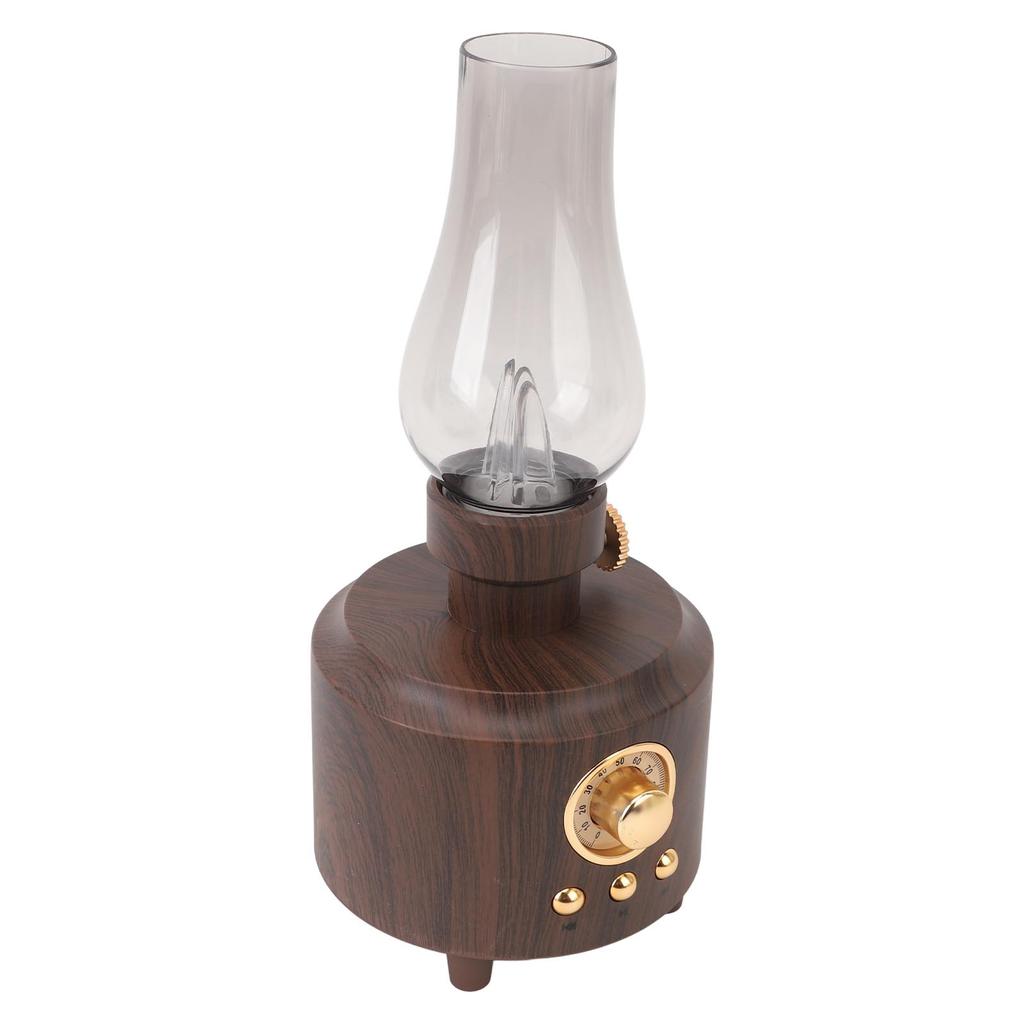 Speaker Vintage Table Lamp Support USB Memory Card Input Wireless Speaker for Bedroom Bar