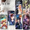 Чехол для телефона Anime Sword Art Online SAO для Samsung S23 S22 S21 S20 S10 S8 Note 20 A9 A73 A71 A53 A33 Ultra Plus FE черный