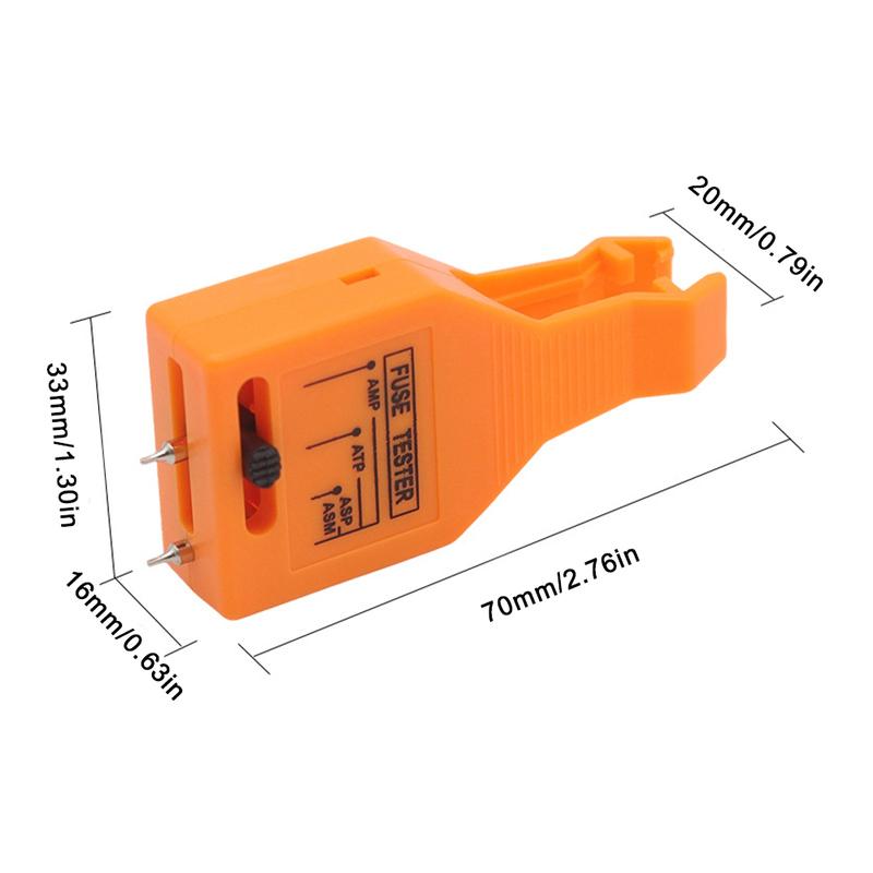 Car Fuse Tester Puller with Light Indicator Multi-functional Auto Fuse Test Tool Universal Car Vehicle Circuit Diagnostic Tool