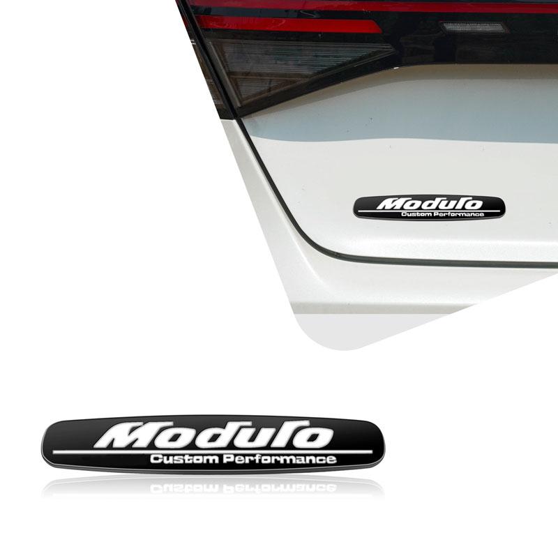 1 шт. 3D Металлическая наклейка-эмблема Moduro Logo для стайлинга автомобиля, боковое крыло, задний багажник Для Civic Jazz Odyssey Accord Fit