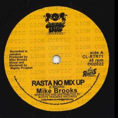 7-дюймовая пластинка МАЙК БРУКС - Rasta No Mix Up / Dub No Mix Up CLRTR71 Coptic Lion 2022 UK Регги, Ска и Даб