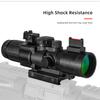 FIRE WOLF 3-12X32  Scope Red and Green Dot 20mm Dovetail Reflex Optical Scope Tactical Scope for  Snip