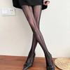 Sexy Geometric Garter Retro Jacquard Sex Net Socks Line Babe Bottom Pantyhose