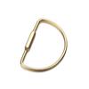 Unique Buckles DIY Craft Tools Jewelry Accessories Pendant Brass Keychain Key Ring
