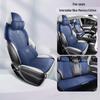 BYD Yuan PLUS Перфорированная замша Подушка на сиденье автомобиля - Универсальная, без завязок, всесезонная накладка-седло.