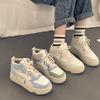 High-top Shoes Women's 2025 New Spring Niche Shoes Casual Shoes Versatile Board Shoes 2025 New Versatile Board Shoes
