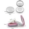 Packing Container Travel Makeup Jar Loose Powder Pot Empty Powder Case Plastic Cosmetic Container