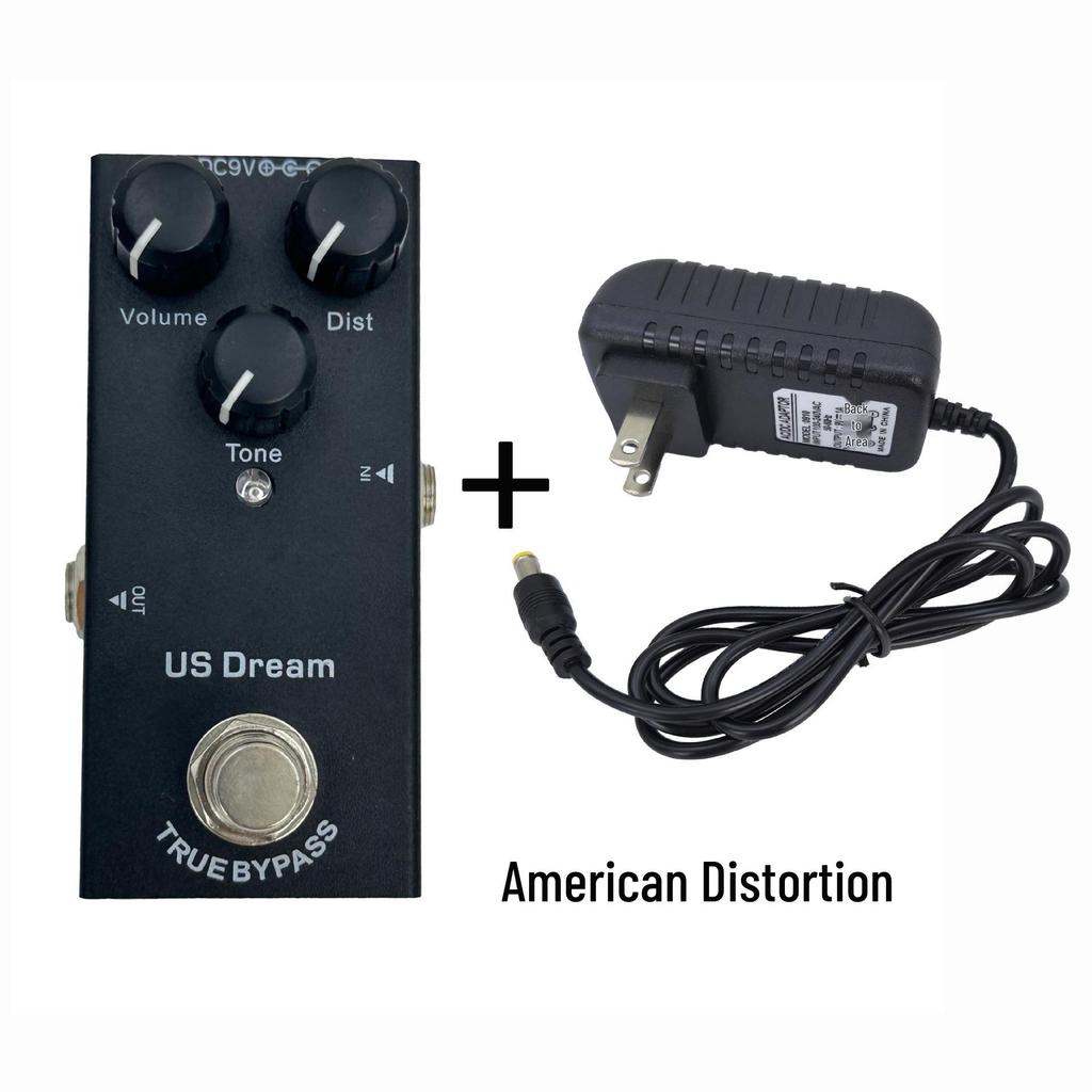 Mini Electric Guitar Effects Pedal: Portable Distortion, Overdrive, Delay, Chorus & Tremolo