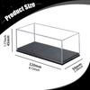 2Pcs Clear Acrylic Model Car Display Cases Showcase 1/64 Sacle Protection Dustproof Box for