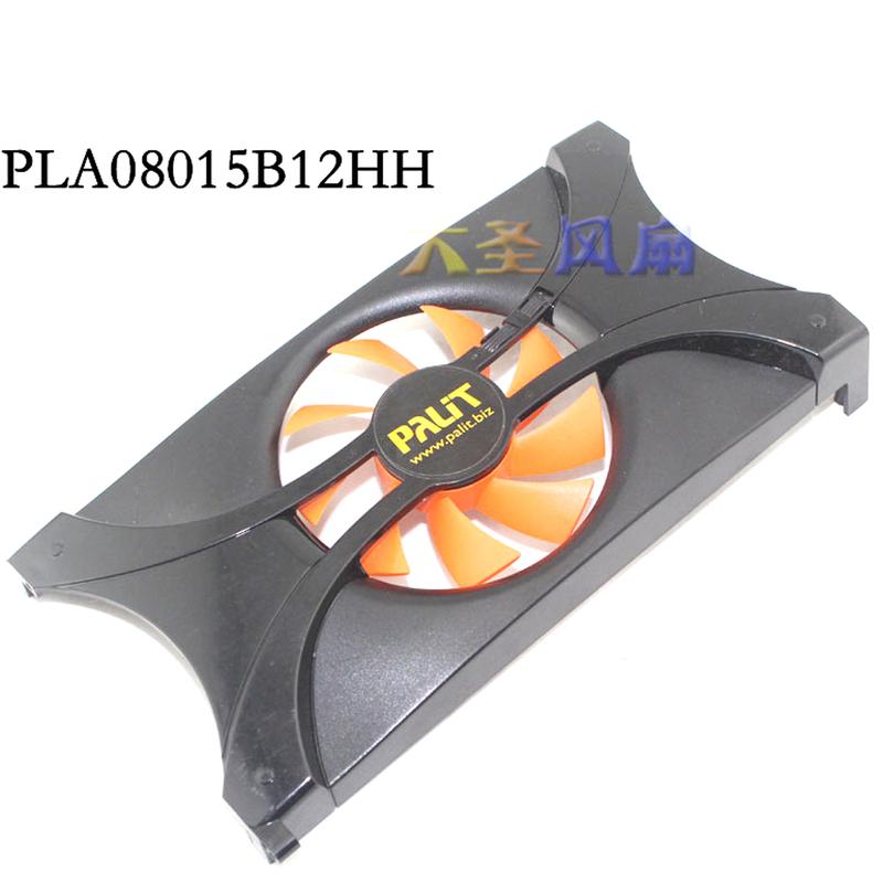 PLA08015S12HH,PLA08015B12HH,GPU Cooler,Graphics Card Fan,For Palit GTS450,For Emtek GTS 450,Gainward GTX550Ti,Replace GA82S2U