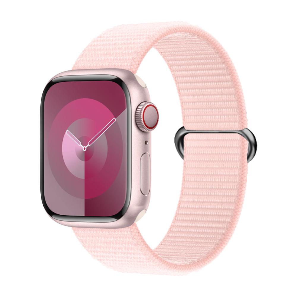 2 шт. Ремешки Для Apple Watch Band 44 мм 40 мм 45 мм 46 мм 42 мм 49 мм 41 мм Нейлоновый петлевой браслет iwatch Серия 10 9 8 7 6 5 3 se ultra 2