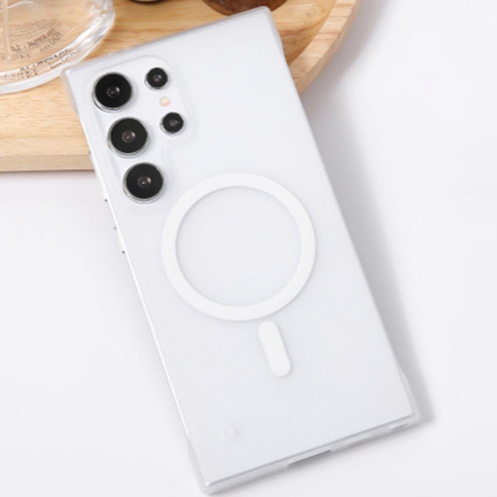Чехол для телефона Samsung Galaxy S25 Ultra Защита от царапин Безрамочная ПК-крышка Совместим с MagSafe