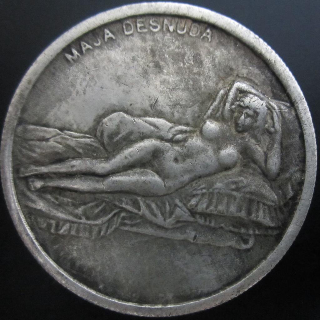 1 шт., Винтажная реплика памятной железной монеты Леонардо да Винчи, Коллекционная монета-вызов, Исторический подарочный предмет