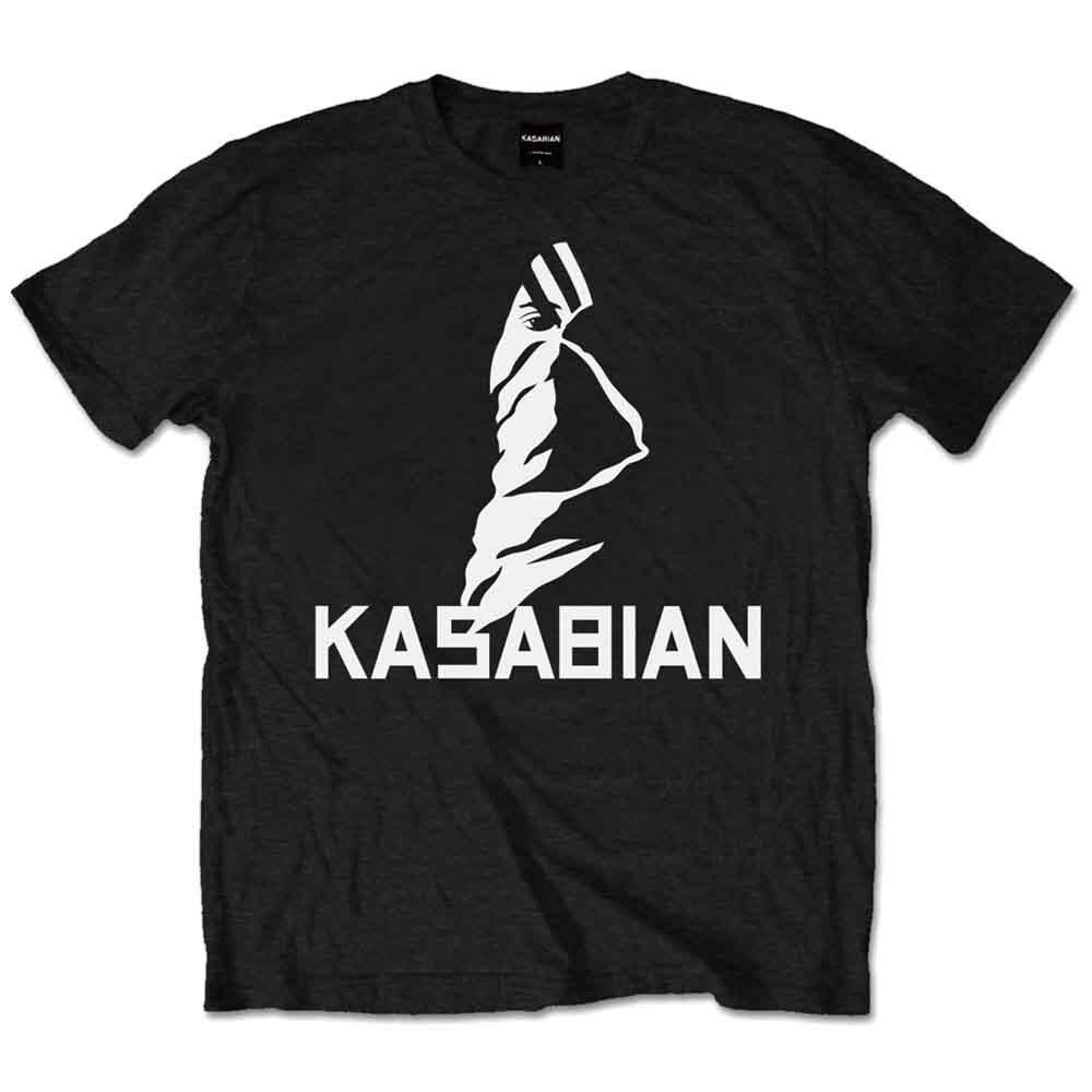 Kasabian Ultra Face Black Mens T-shirt X-Large