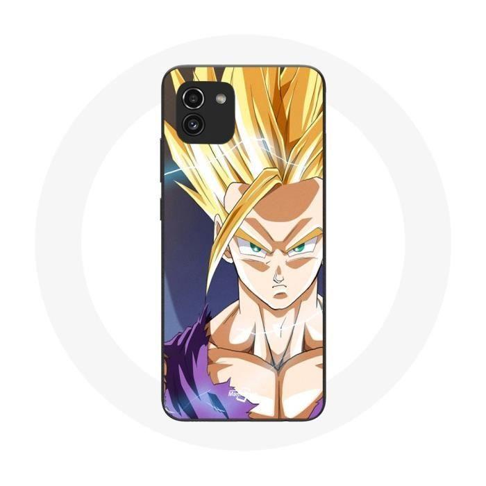 Coque - Samsung - Galaxy A03 - Jaune - Dragon Ball Sangoku - Silicone Souple