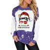 Trendy Horse Print Womens Sweatshirt Comfortable Long Sleeve Crew Neck Pullover for Fall & Winter Stylish Casual Wear