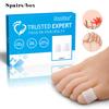 8 Pairs/box White Toe Silicone Protective Cover Grinding Feet Separate Toe Covers Blister Corns Cover Toe Correction Toe Protector Foot Care