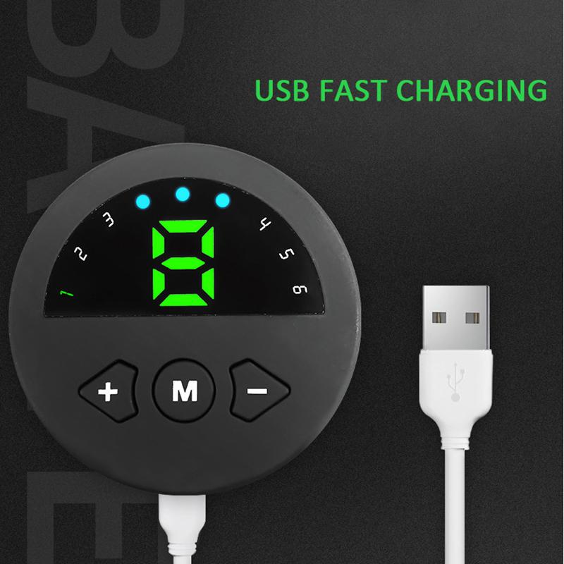 EMS Электрический пояс для похудения живота, умный стимулятор мышц живота, тренажер для пресса, фитнес, похудение, сжигание жира