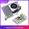 Бесшумный вентилятор охлаждения и алюминиевый радиатор для Raspberry Pi 5 с быстрой теплопроводностью