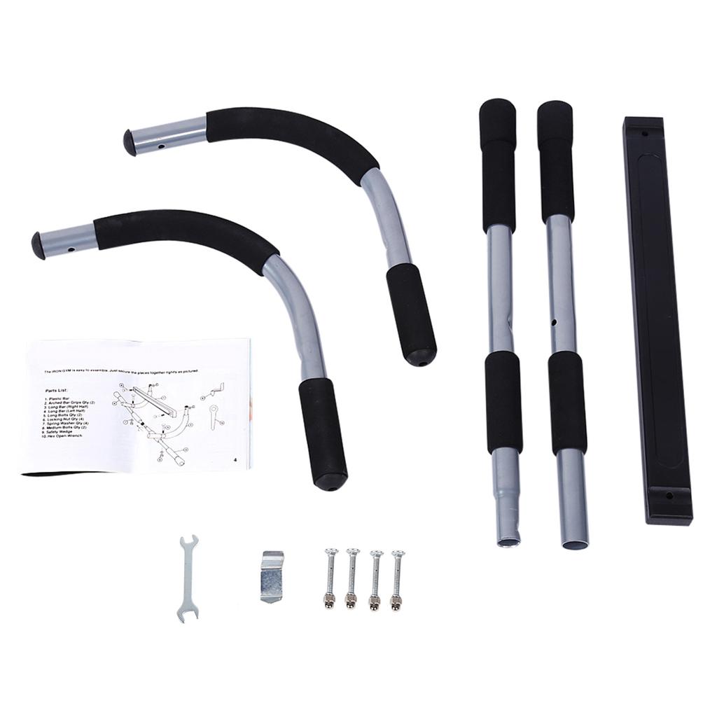 Многопозиционный подтягивающий брус для подтягиваний, мощный тренажер для фитнеса, домашний тренажер для установки на дверь