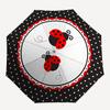 1pc Ladybug PolkaDot Auto Open/close, All-Season Portable Folding Umbrella for Women & Men, Travel, Everyday, Formal Events - Compact Luxury Parasol,
