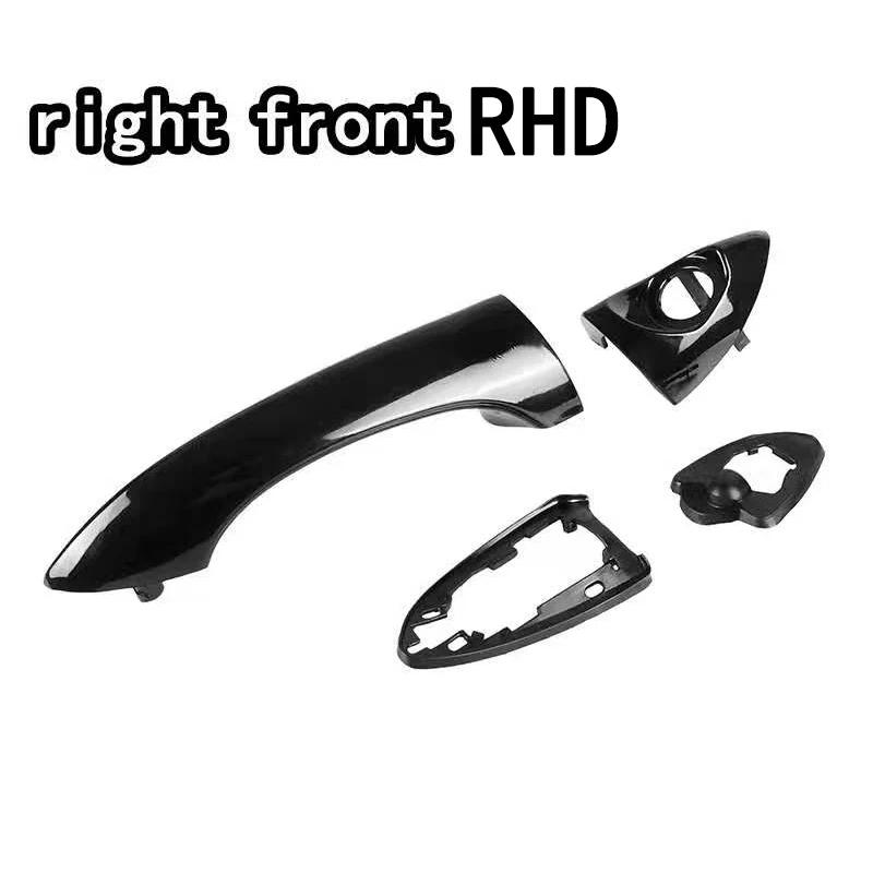 RHD Car Exterior Door Handles Car Right Side Door Handle Outer Outside for BMW X5 E53 2000-2006 ABS Car Accessories