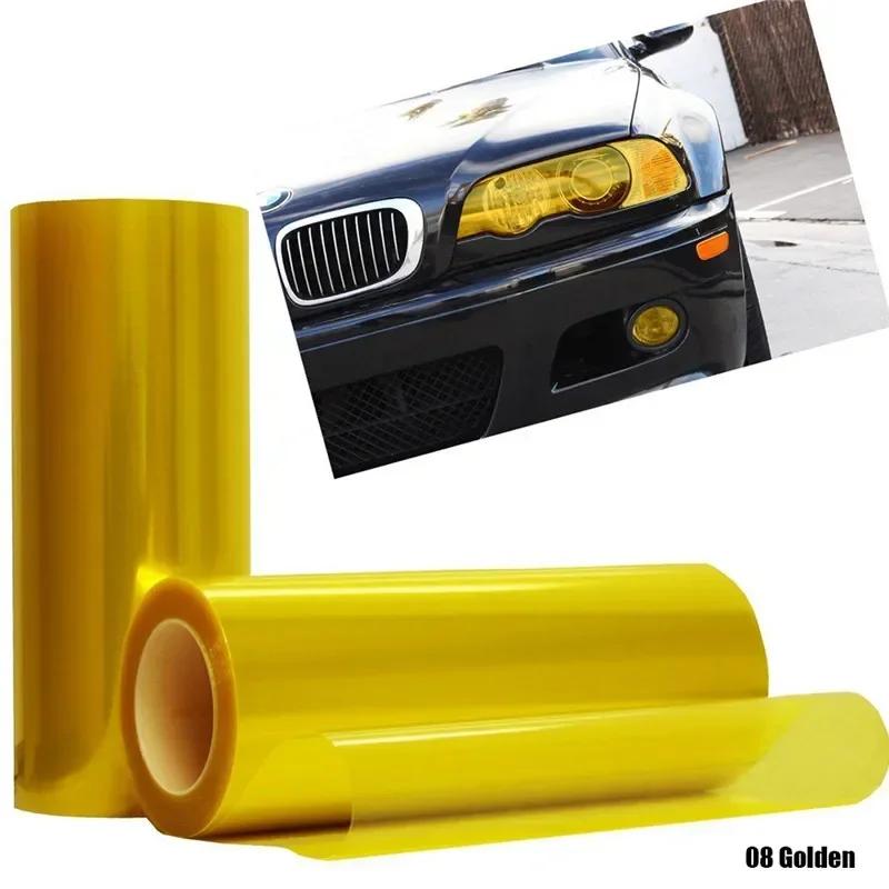 Защитная пленка для автомобильных фар Виниловая пленка Наклейка на автомобильную фару Тонировочная пленка для задних фонарей Виниловая наклейка Универсальная многоцветная
