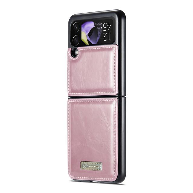 Роскошный кожаный чехол с защитой от пота для Samsung Galaxy Z Flip4 Flip3 Flip 4 5g Zflip4 Flip 3, чехол для мобильного телефона