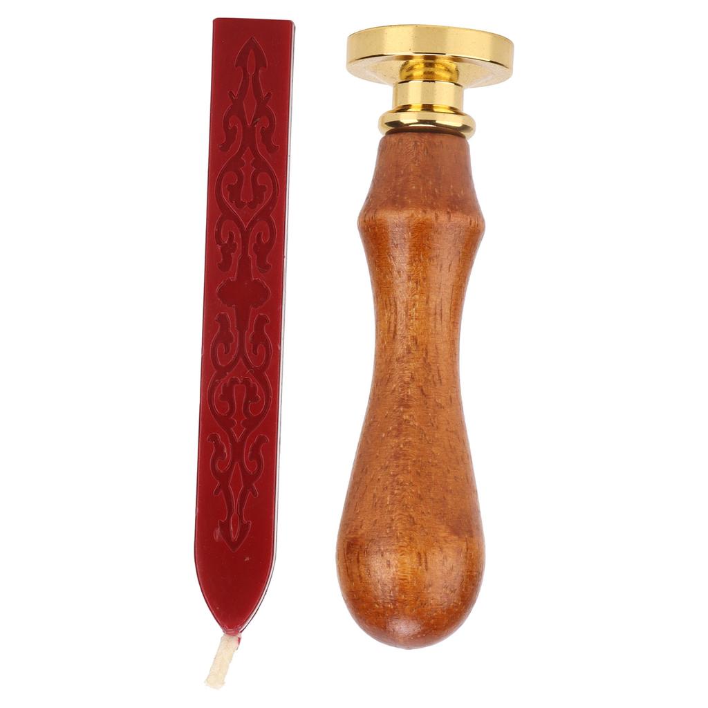 Wax Seal Stamp Kit Clear Pattern Simplicity DIY Classic Sealing Kit for Envelopes Invitations