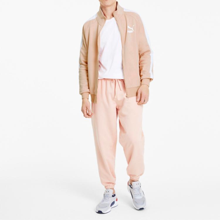 Puma Iconic Casual Jacket Мужские куртки с воротником-стойкой Розовый 595976-70