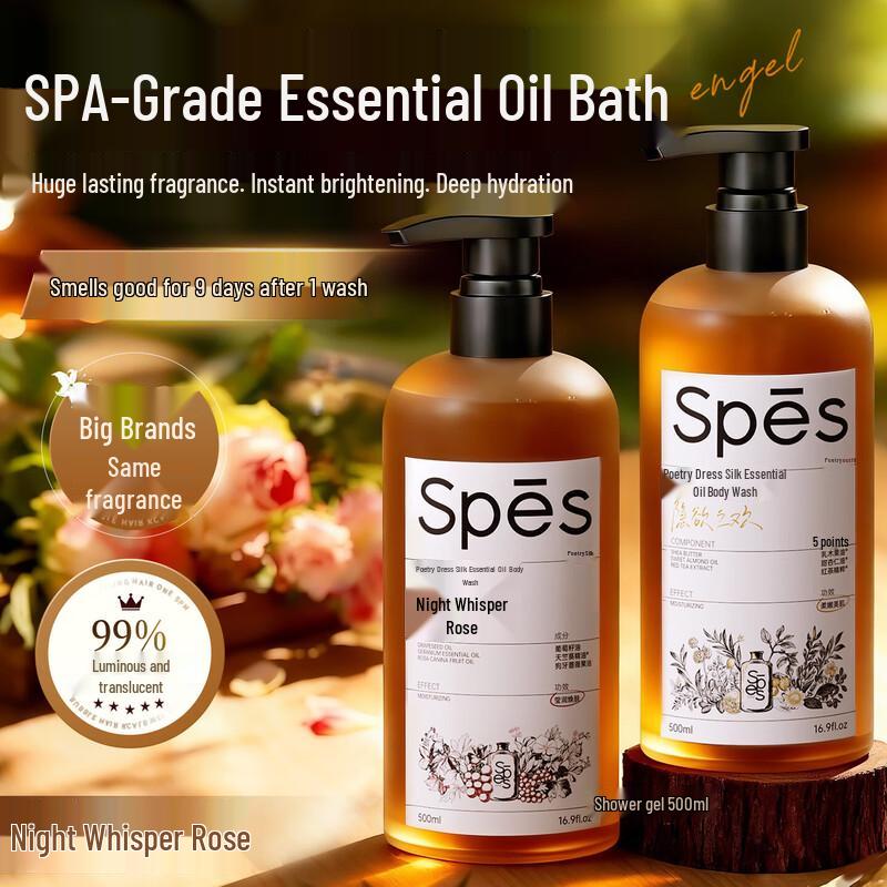 Spes Rose Fragrance Moisturizing Body Wash