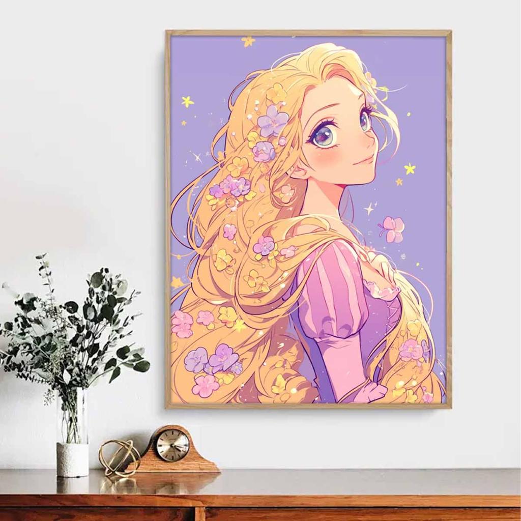 DIY Diamond Painting Princess Sleeping Beauty Cross Stitch Kit Mosaic Art Diamond Painting Full Circle Diamond Home Decoration